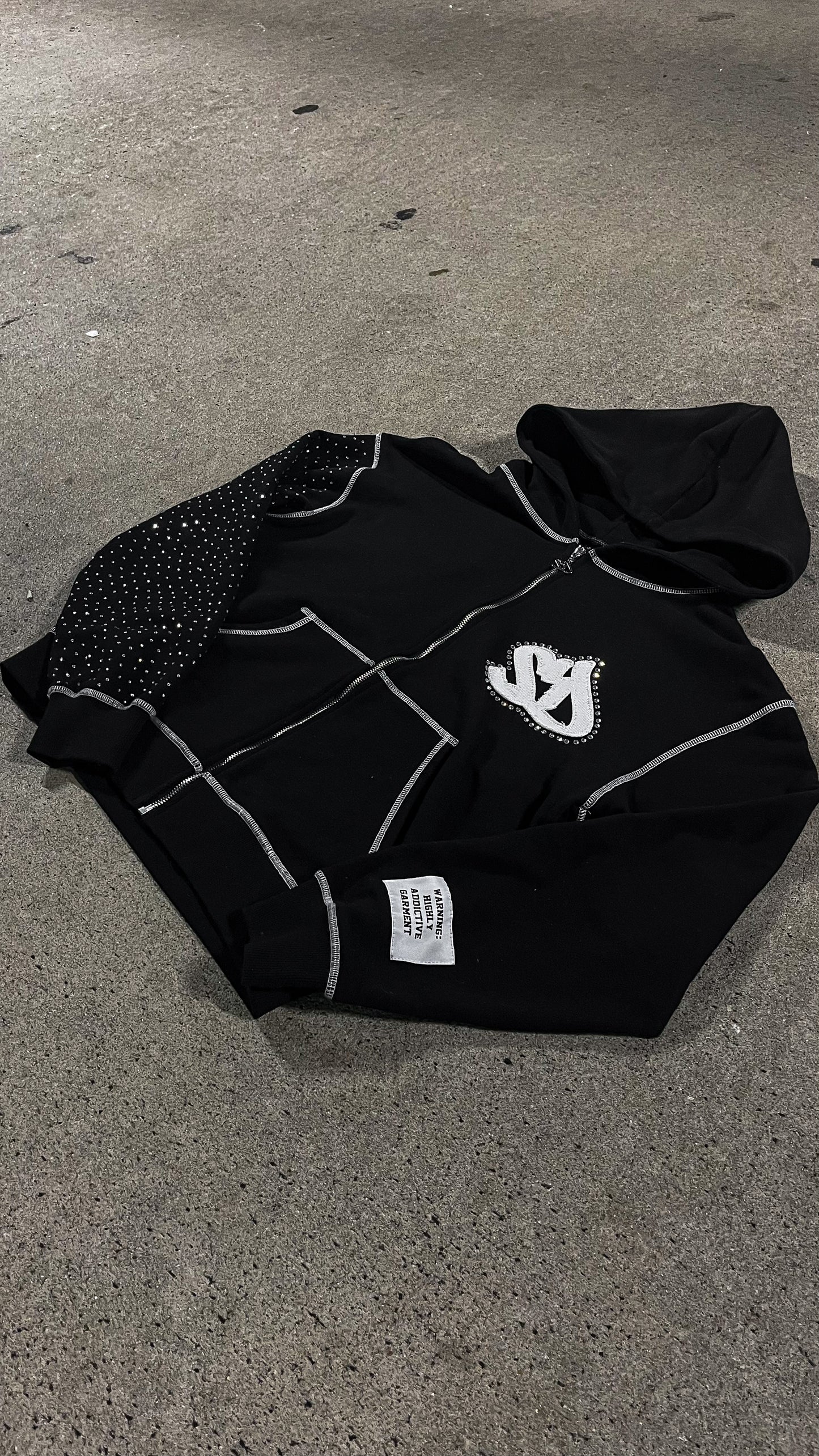 “Dark Panther” Zip Up Hoodie